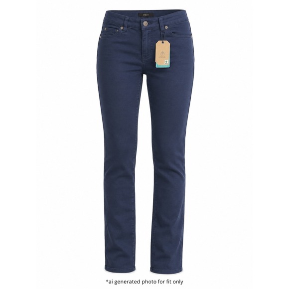 Prana Denim - prAna Kayla High Rise Stretch Jeans Women 8/29 Regular Indie Blue NWT